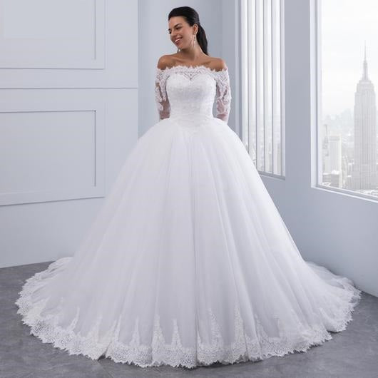 Rhinestone wedding dresses can be made affordable at Darius Bridal